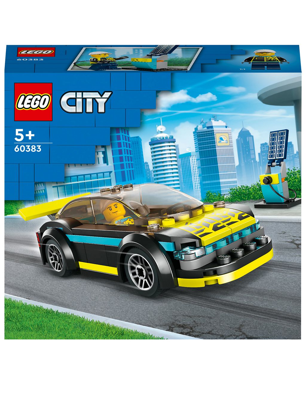 LEGO City Electric Sports Car Toy for Kids 60383 (5+ Yrs) 2 of 6
