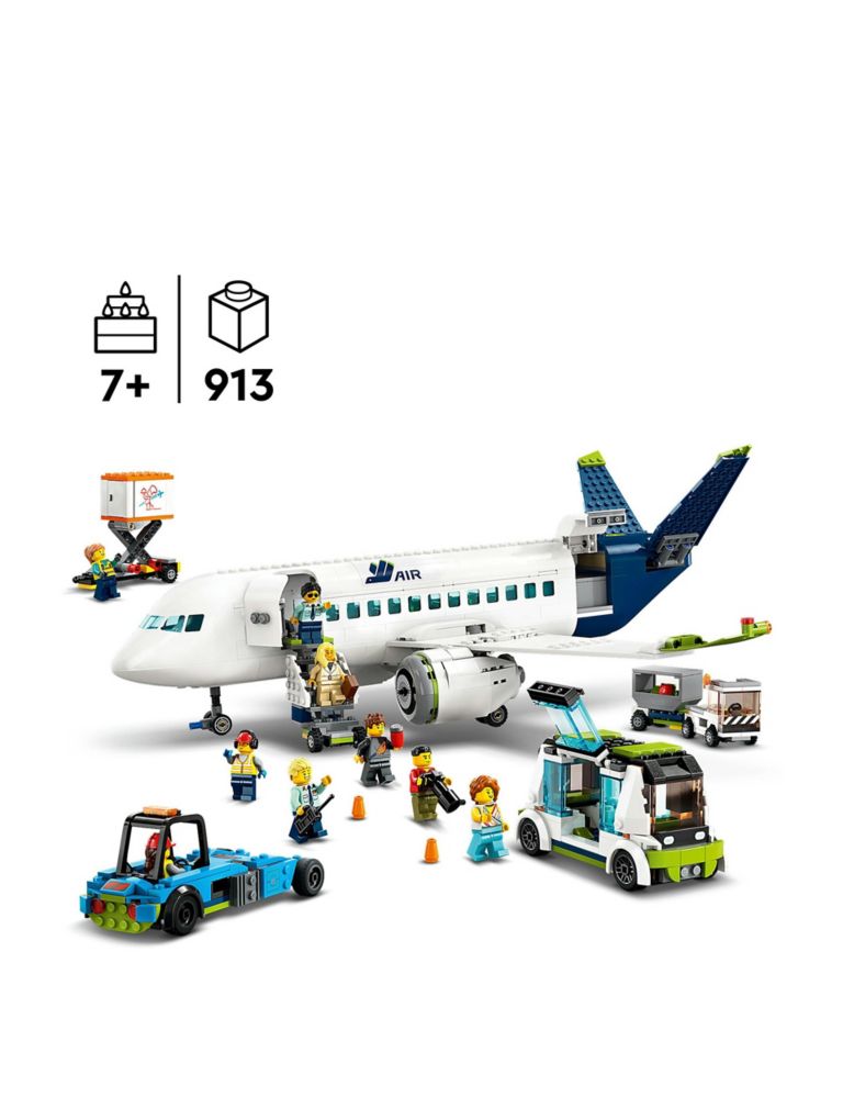 LEGO City Passenger Aeroplane Toy Model Kit 60367 (7+ Yrs) 4 of 7