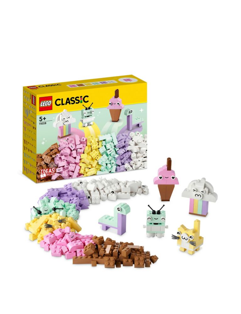 LEGO Classic Creative Pastel Fun Building Toys 11028 (5+ Yrs) 1 of 6