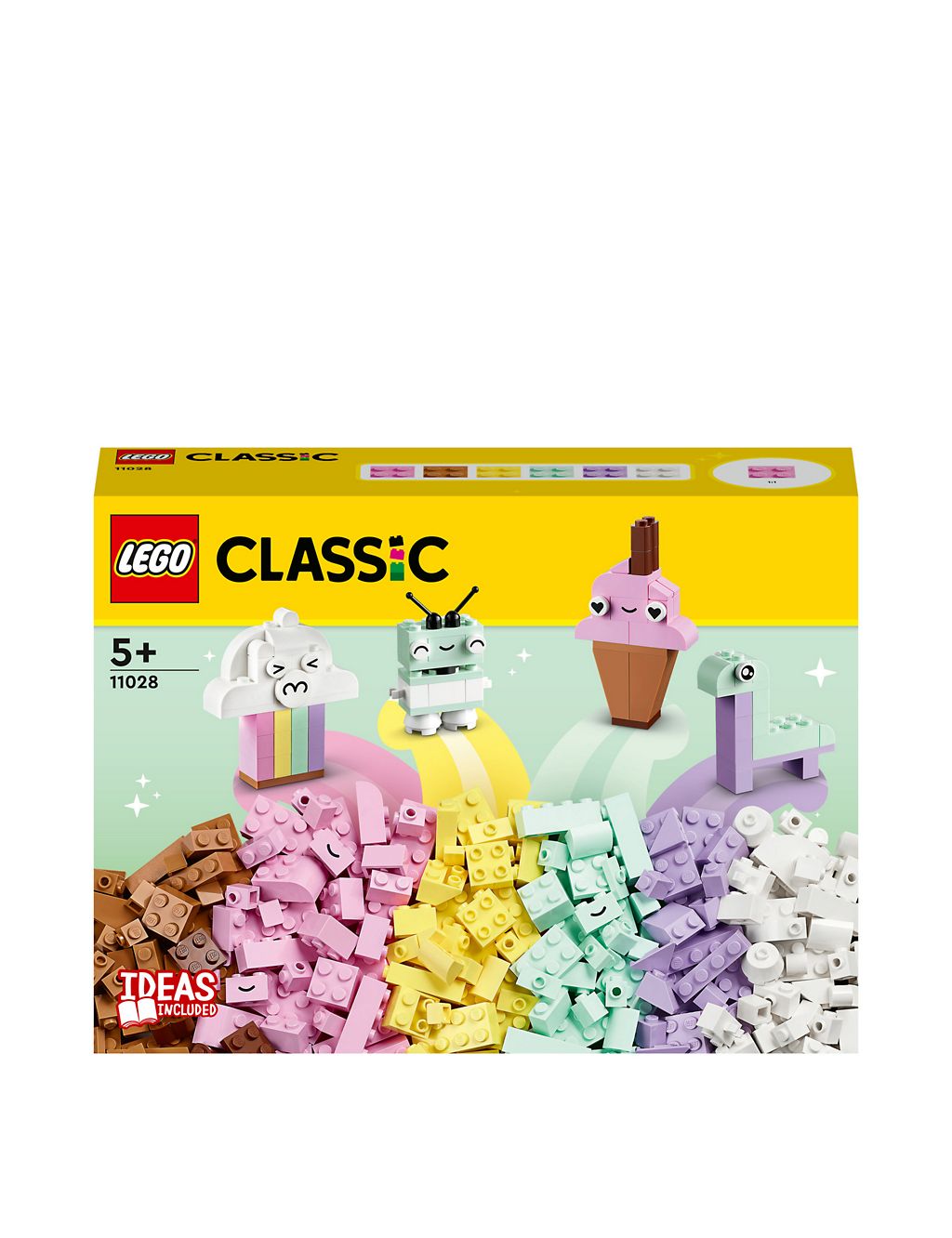 LEGO Classic Creative Pastel Fun Building Toys 11028 (5+ Yrs) 1 of 6