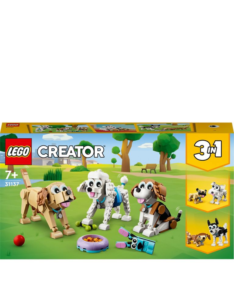 LEGO Creator 3 in 1 Adorable Dogs Animal Toys 31137 (7+ Yrs) 4 of 7