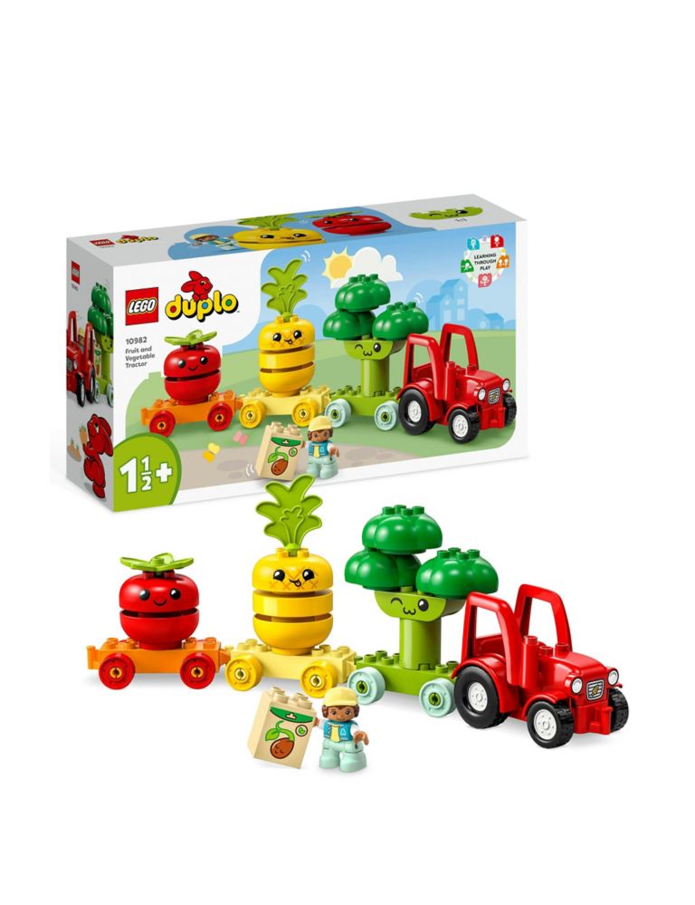 LEGO DUPLO Fruit and Vegetable Tractor Toy Set 10982 (1.5 - 3 Yrs) 1 of 6