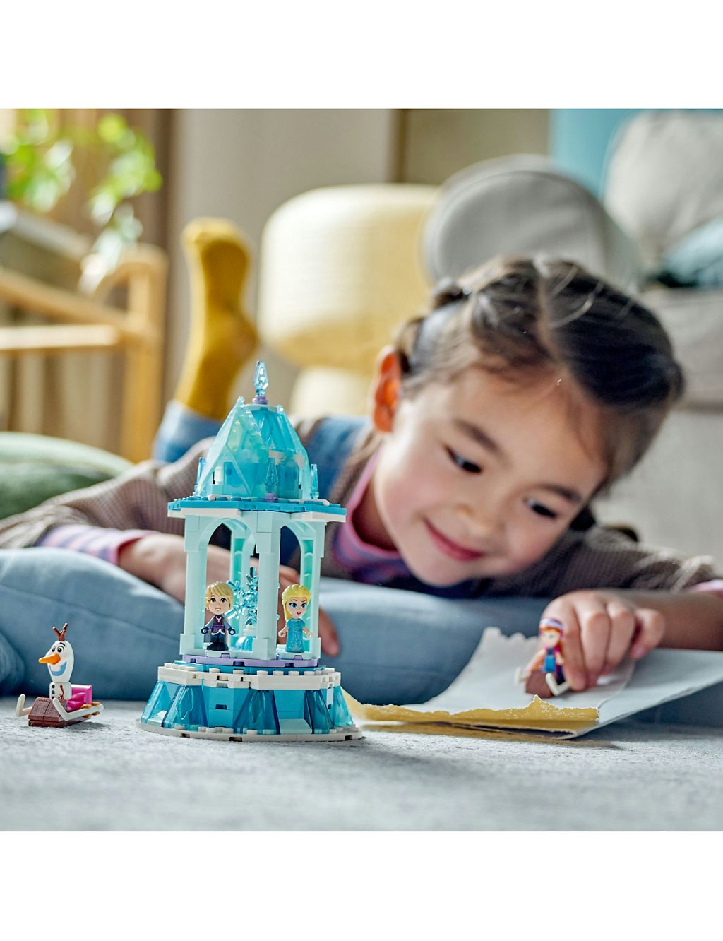 LEGO Disney Frozen Anna & Elsa Merry-Go-Round 43218 (6+ Yrs) 6 of 6