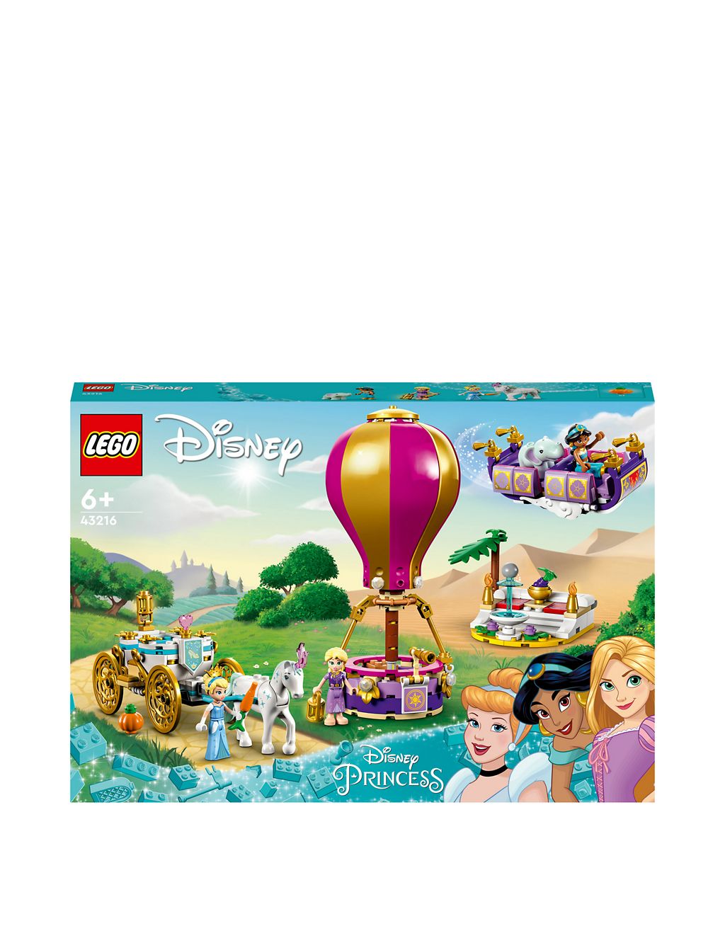 LEGO Disney Princess Enchanted Journey Playset 43216 (6+ Yrs) 1 of 7