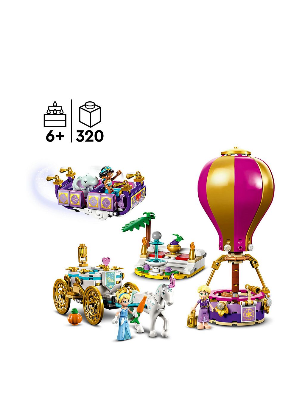LEGO Disney Princess Enchanted Journey Playset 43216 (6+ Yrs) 6 of 7