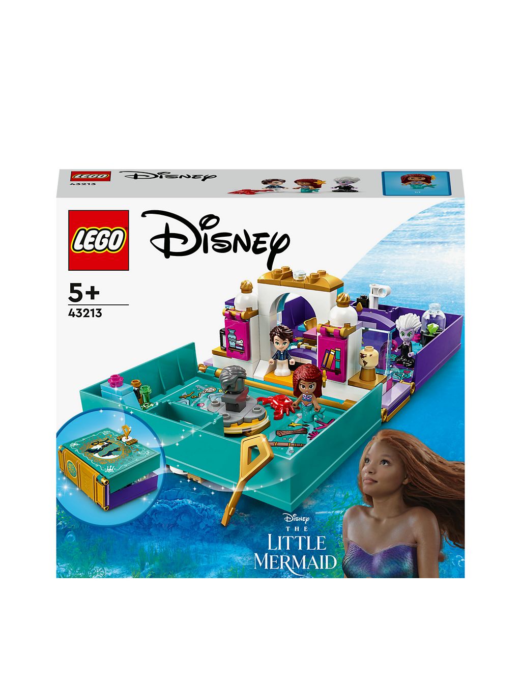 LEGO Disney The Little Mermaid Story Book 43213 (5+ Yrs) 1 of 6