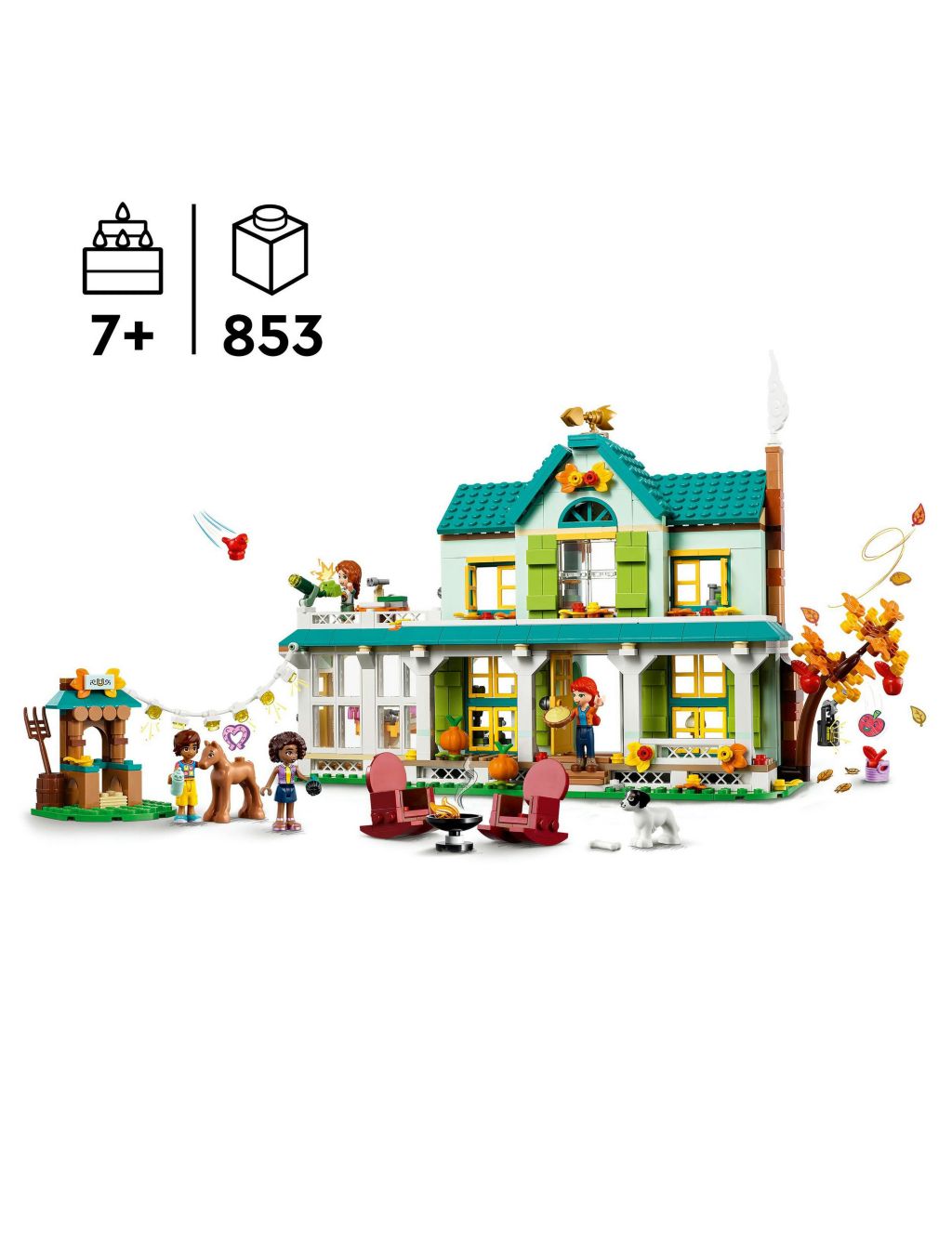 LEGO Friends Autumn's House Dolls House Set 41730 (7+ Yrs) 1 of 7