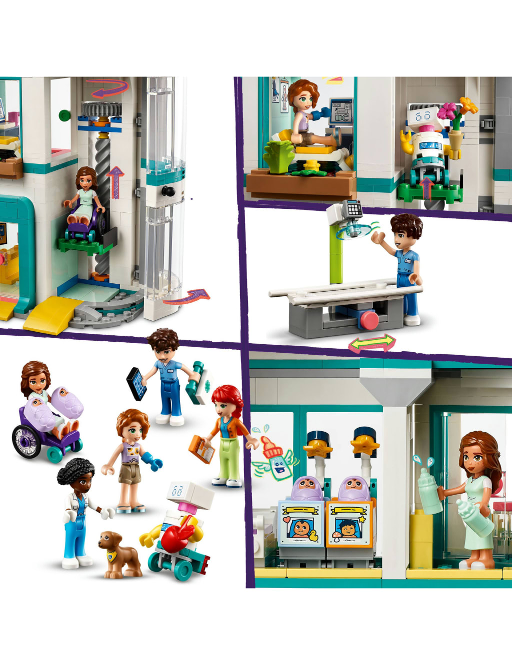 Lego friends 2025 hospital set