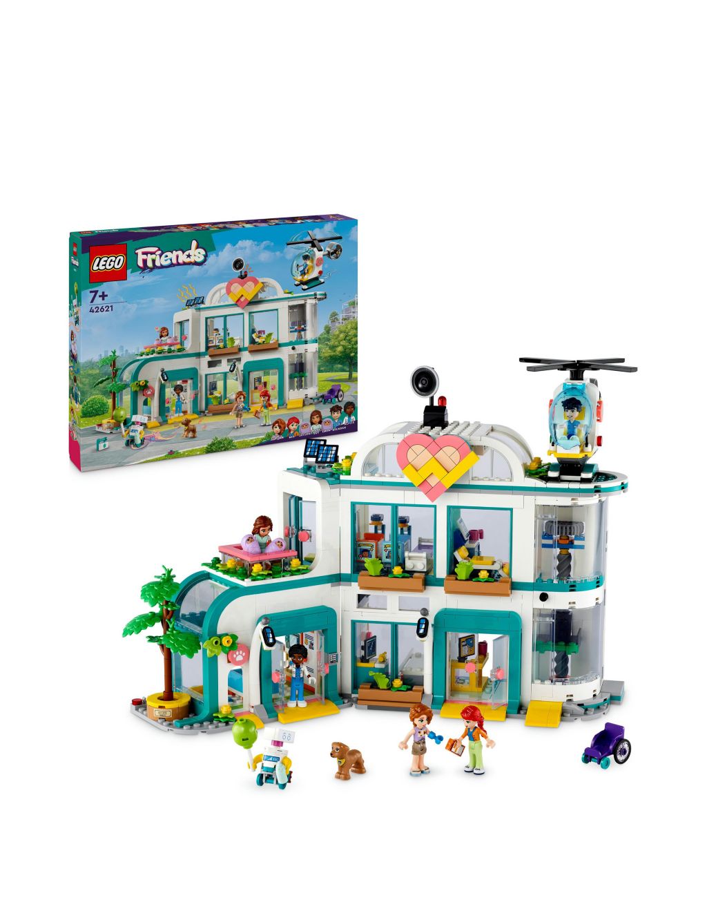 LEGO Friends Heartlake City Hospital Toy Set 42621 (7+ Yrs) 2 of 7