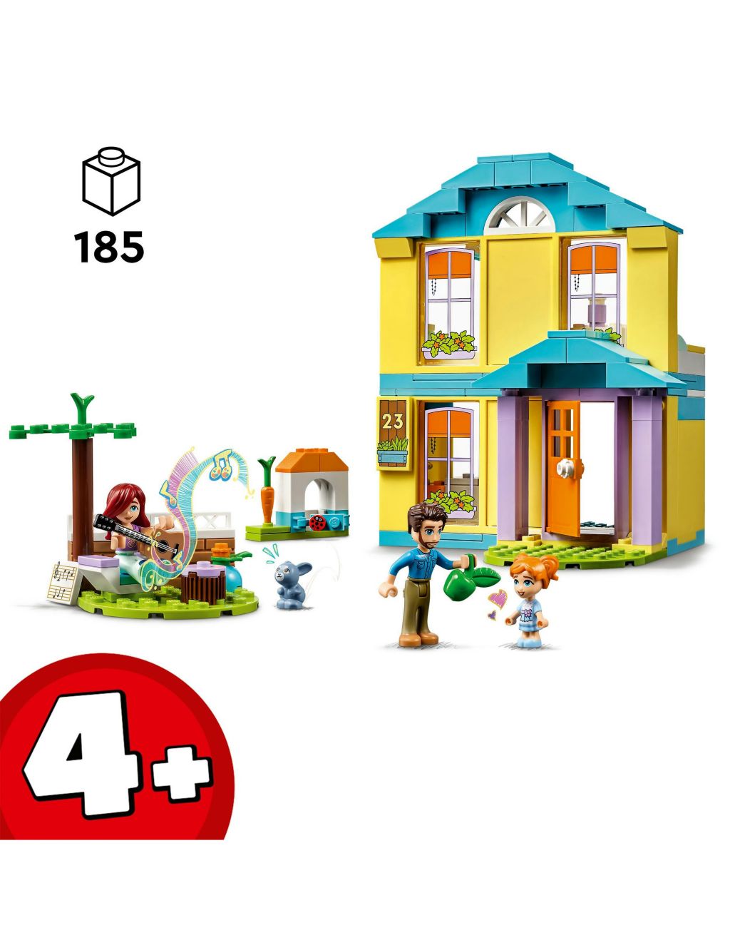 LEGO Friends Paisley's House Dolls House Set 41724 (4+ Yrs) 1 of 6