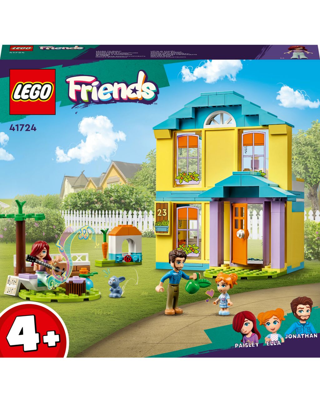 LEGO Friends Paisley's House Dolls House Set 41724 (4+ Yrs) 2 of 6
