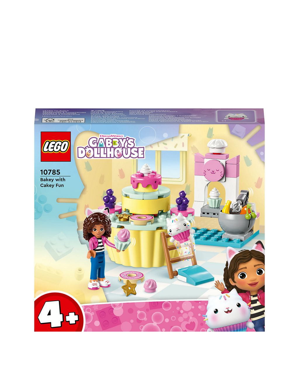 LEGO Gabby's Dollhouse Bakey with Cakey Fun 10785 (4+ Yrs) 1 of 6