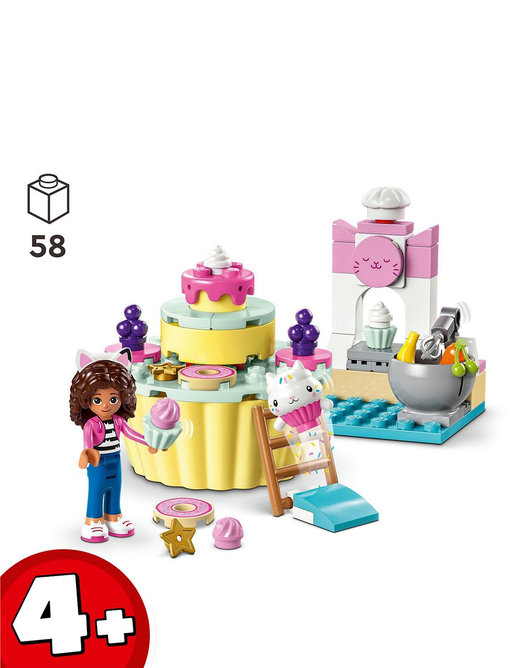 LEGO Gabby's Dollhouse Bakey with Cakey Fun 10785 (4+ Yrs) 2 of 6