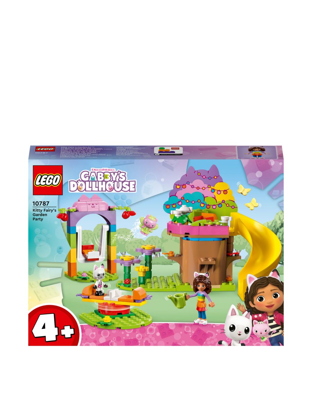 LEGO Gabby's Dollhouse Kitty Fairy's Garden Party 10787 (4+ Yrs) 1 of 6