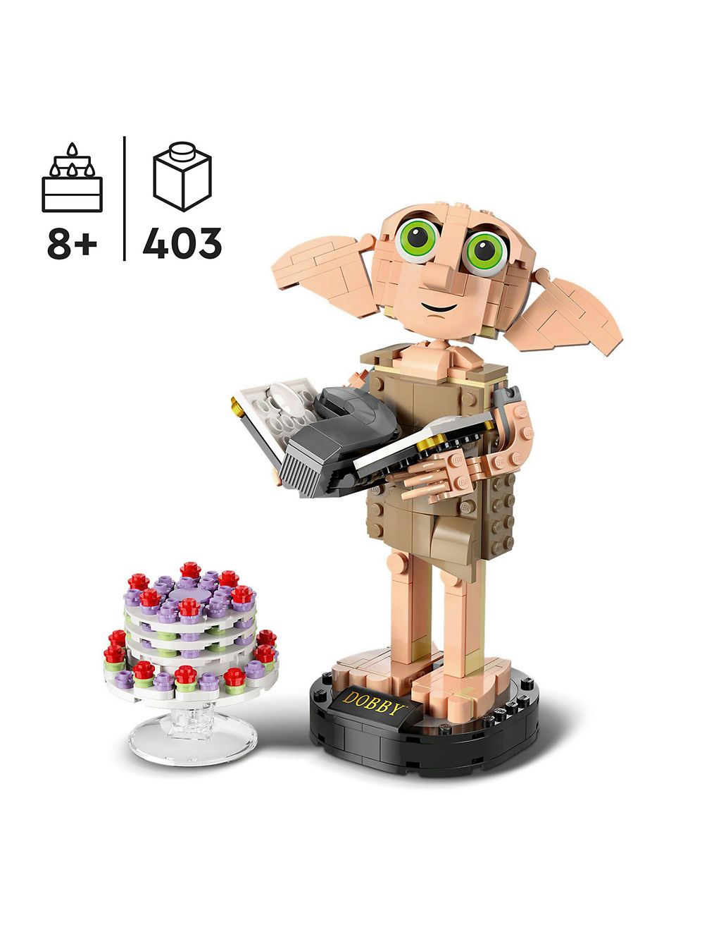 LEGO Harry Potter Dobby the House-Elf Figure 76421 (8+ Yrs) 1 of 6