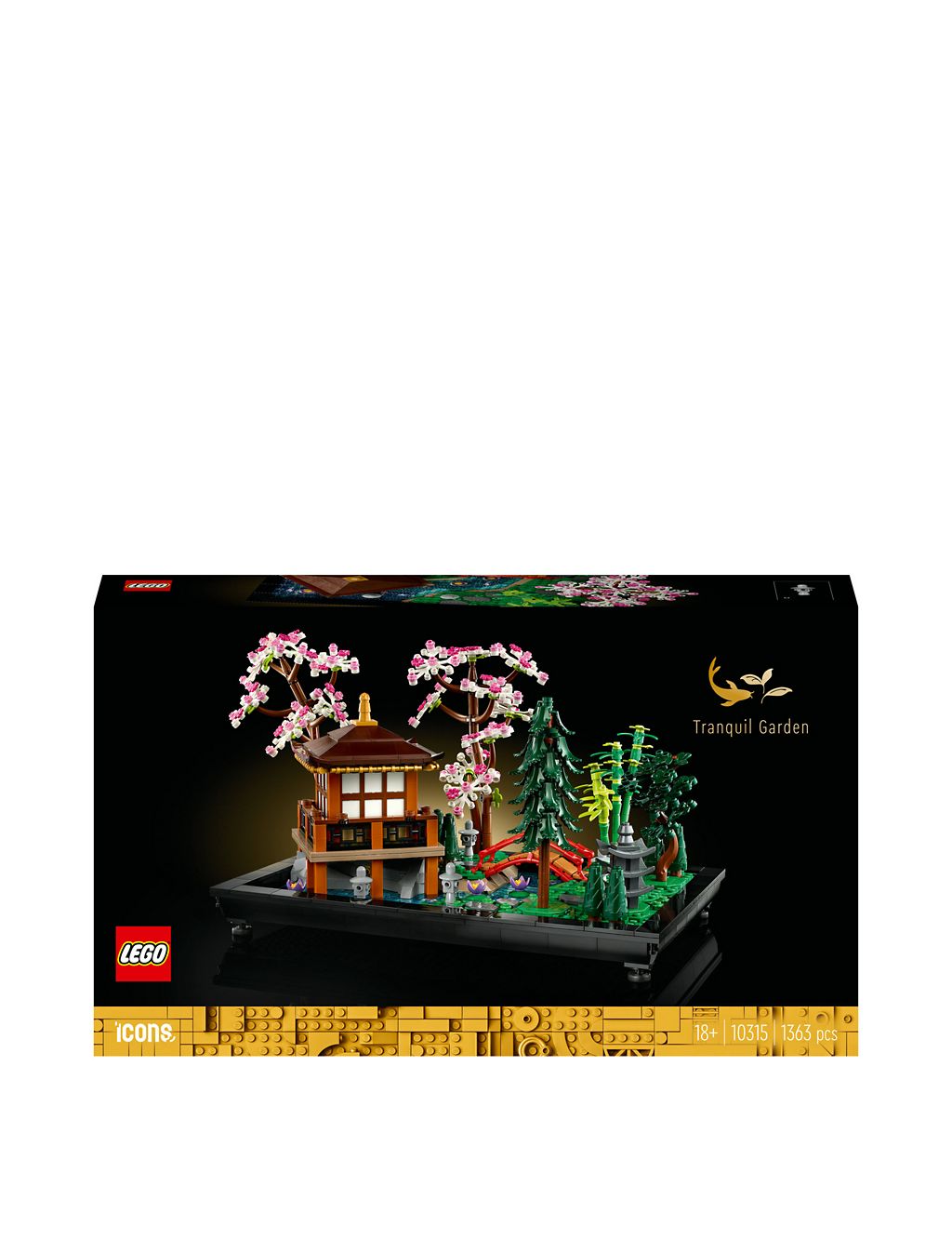 LEGO Icons Tranquil Garden Set for Adults 10315 (18+ Yrs) 4 of 7