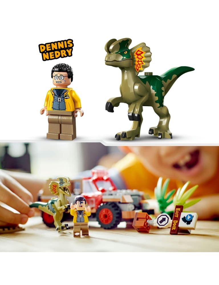 Dilophosaurus lego set 2025