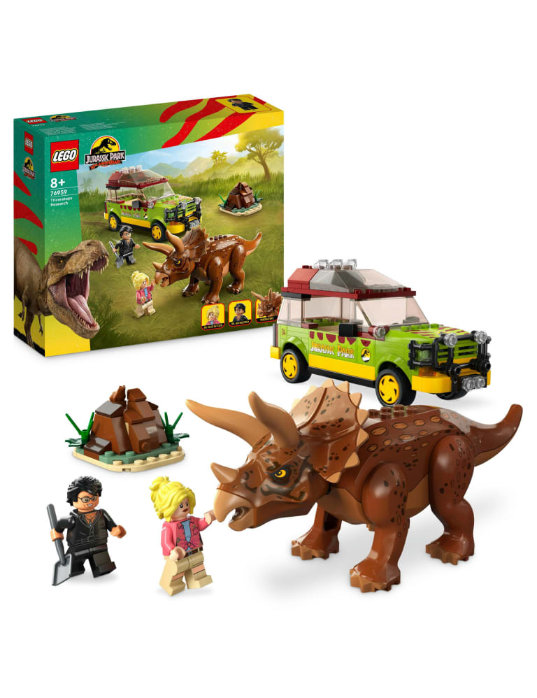 LEGO Jurassic Park Triceratops Research Set 76959 (8+ Yrs) 1 of 6