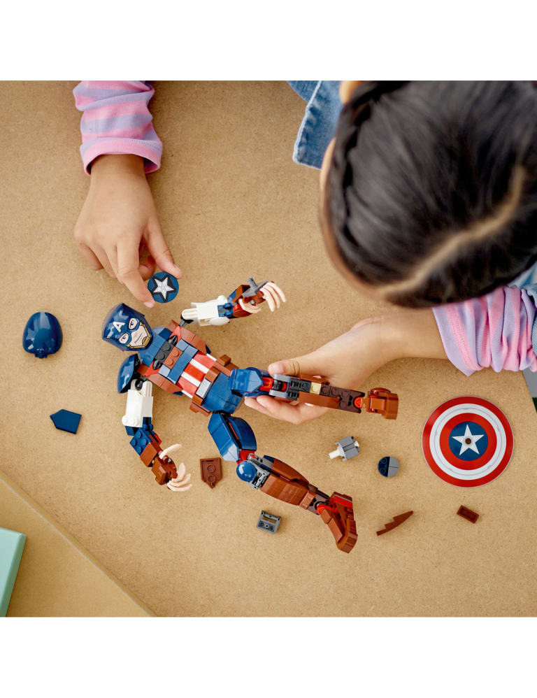 Lego marvel captain america mech sales