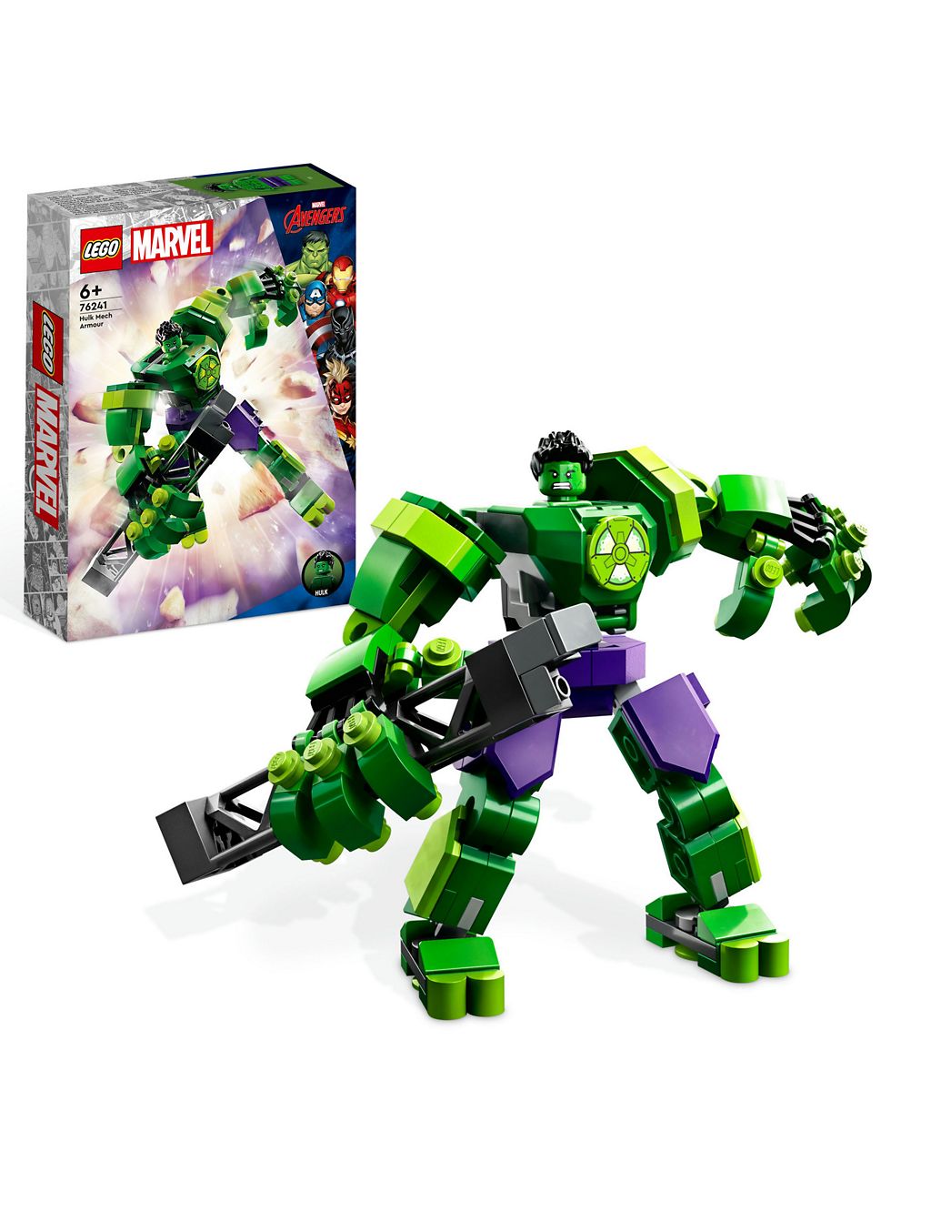 LEGO Marvel Hulk Mech Armour Building Toy (6+ Yrs) 3 of 6