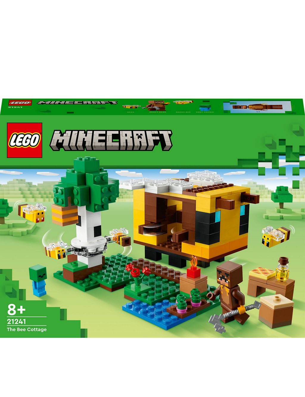 LEGO Minecraft The Bee Cottage Building Toy 21241 (8+ Yrs) 2 of 6
