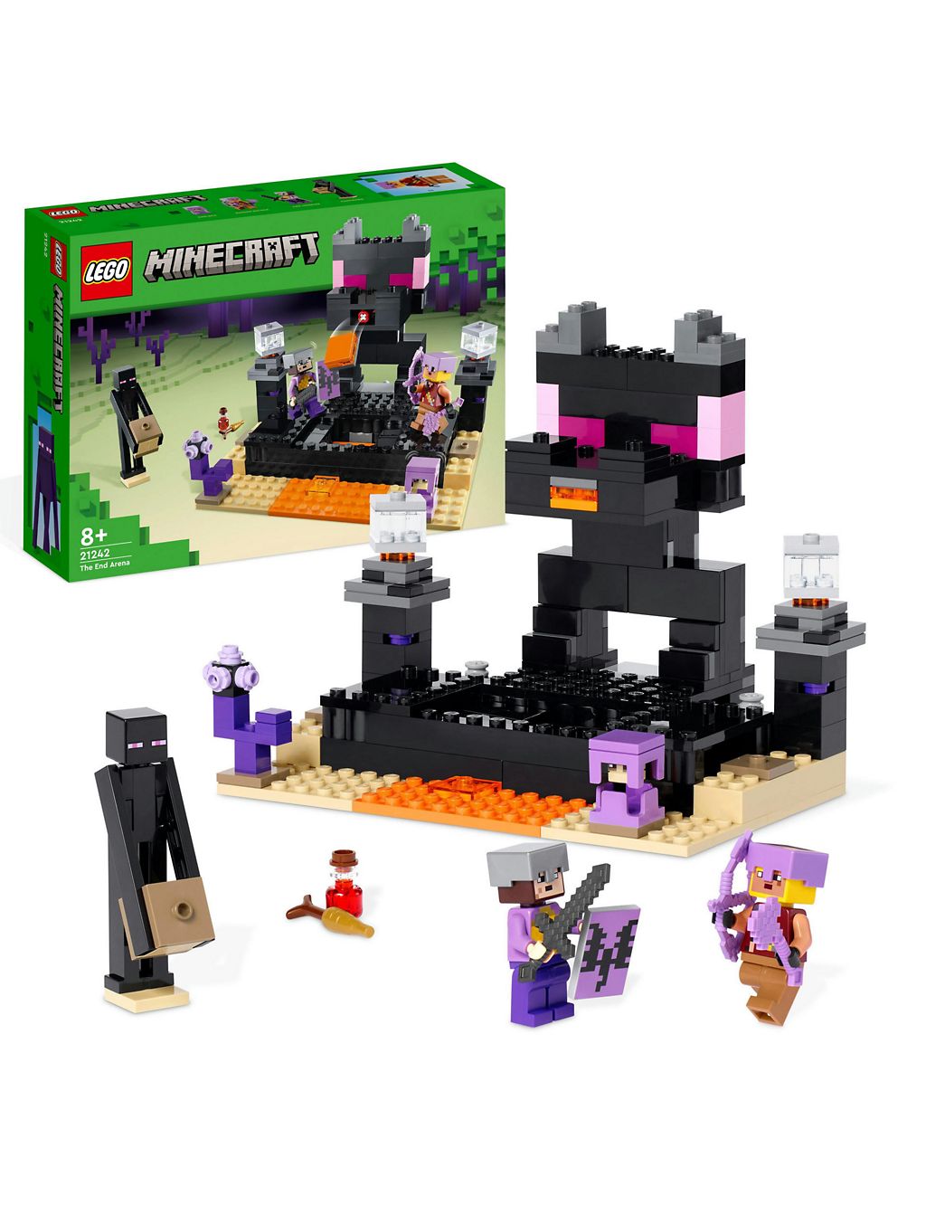 LEGO Minecraft The End Arena Battle Playset 21242 (8+ Yrs) 3 of 6