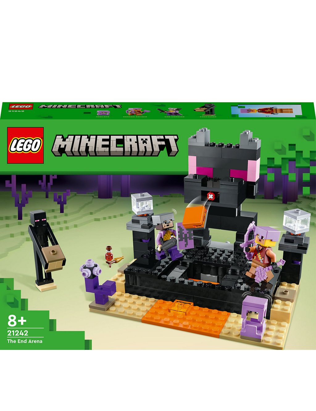 LEGO Minecraft The End Arena Battle Playset 21242 (8+ Yrs) 2 of 6