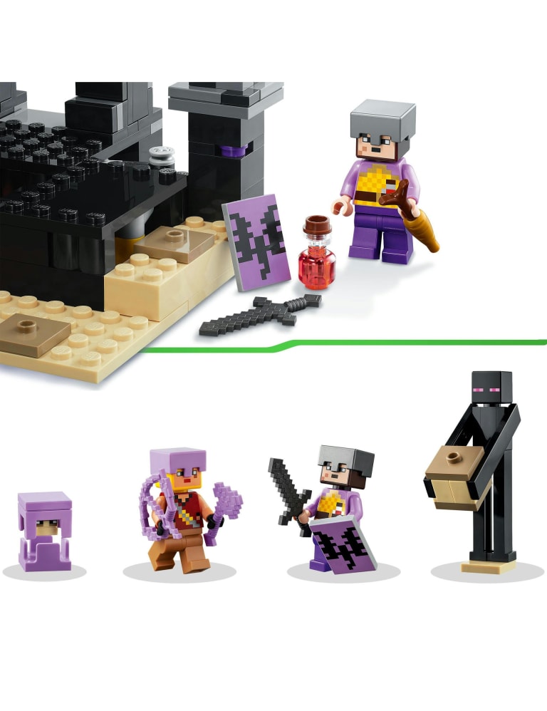 The end minecraft lego discount