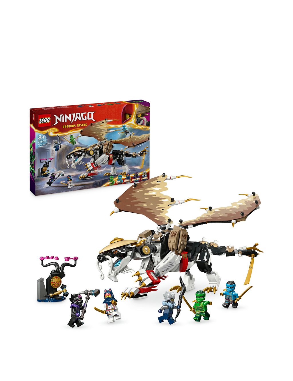 LEGO NINJAGO Egalt the Master Dragon Ninja Toy 71809 (8+ Yrs) 2 of 7