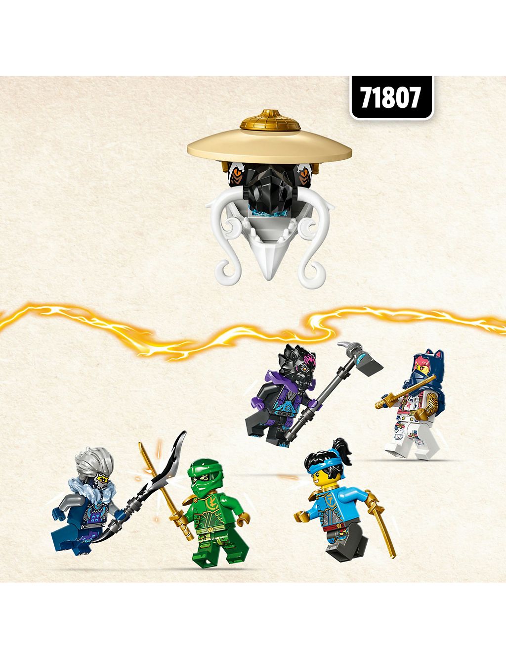 LEGO NINJAGO Egalt the Master Dragon Ninja Toy 71809 (8+ Yrs) 7 of 7