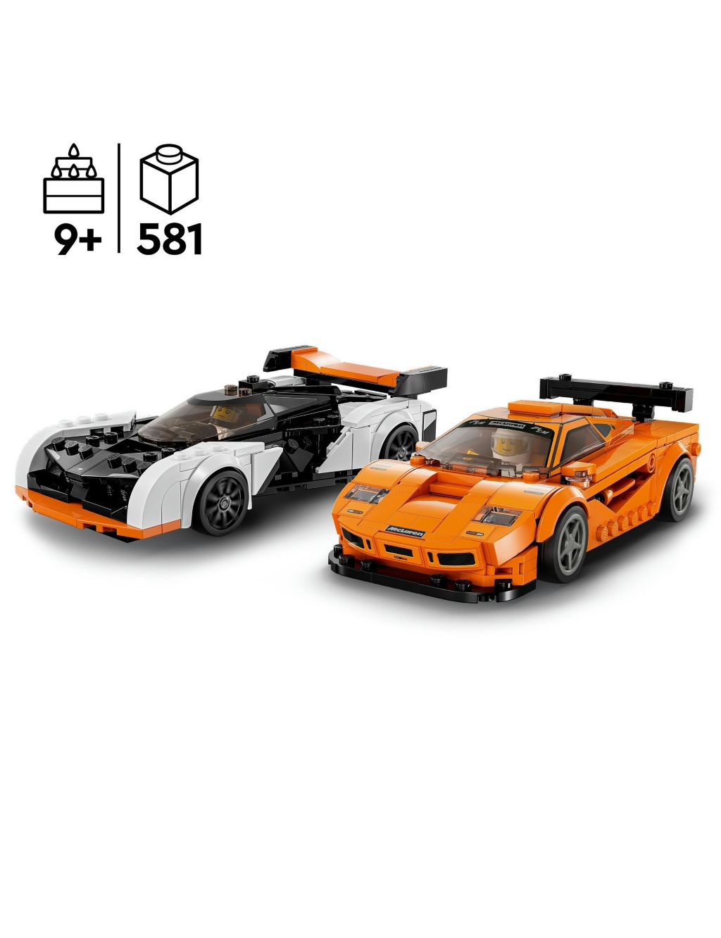 LEGO Speed Champions McLaren Solus GT & McLaren 76918 (9+ Yrs) 1 of 6