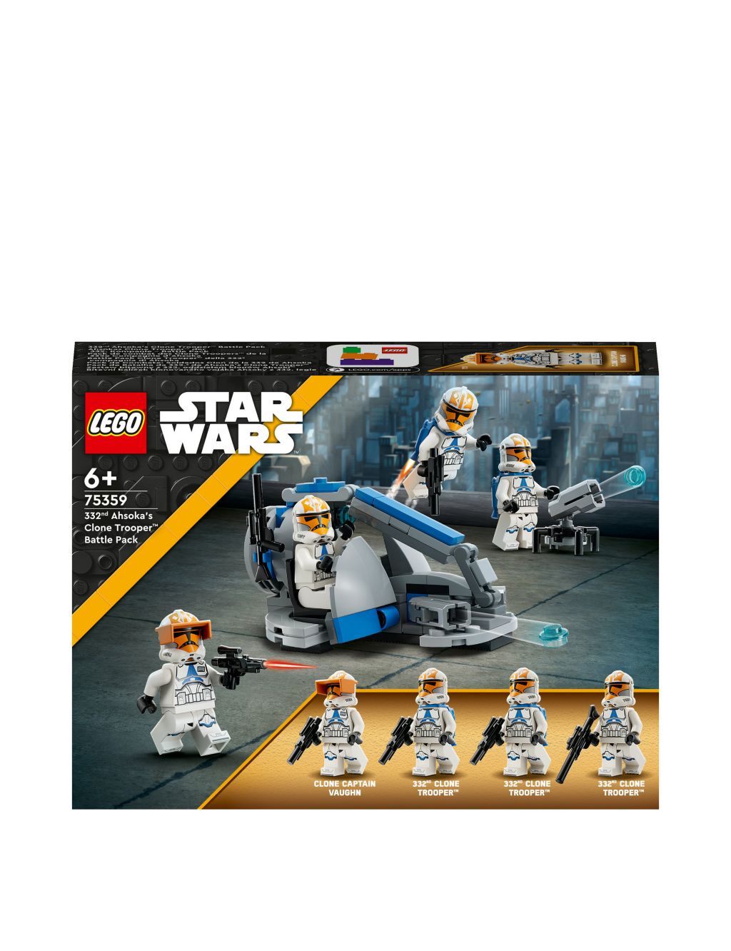 LEGO Star Wars 332nd Ahsoka's Clone Trooper Battle Pack 75359 (6+ Yrs) 2 of 6