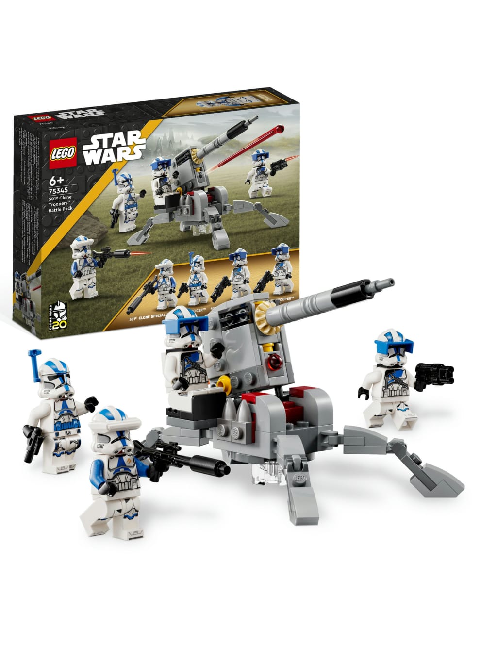 LEGO Star Wars 501st Clone Trooper Battle Pack 6 Yrs Lego M S
