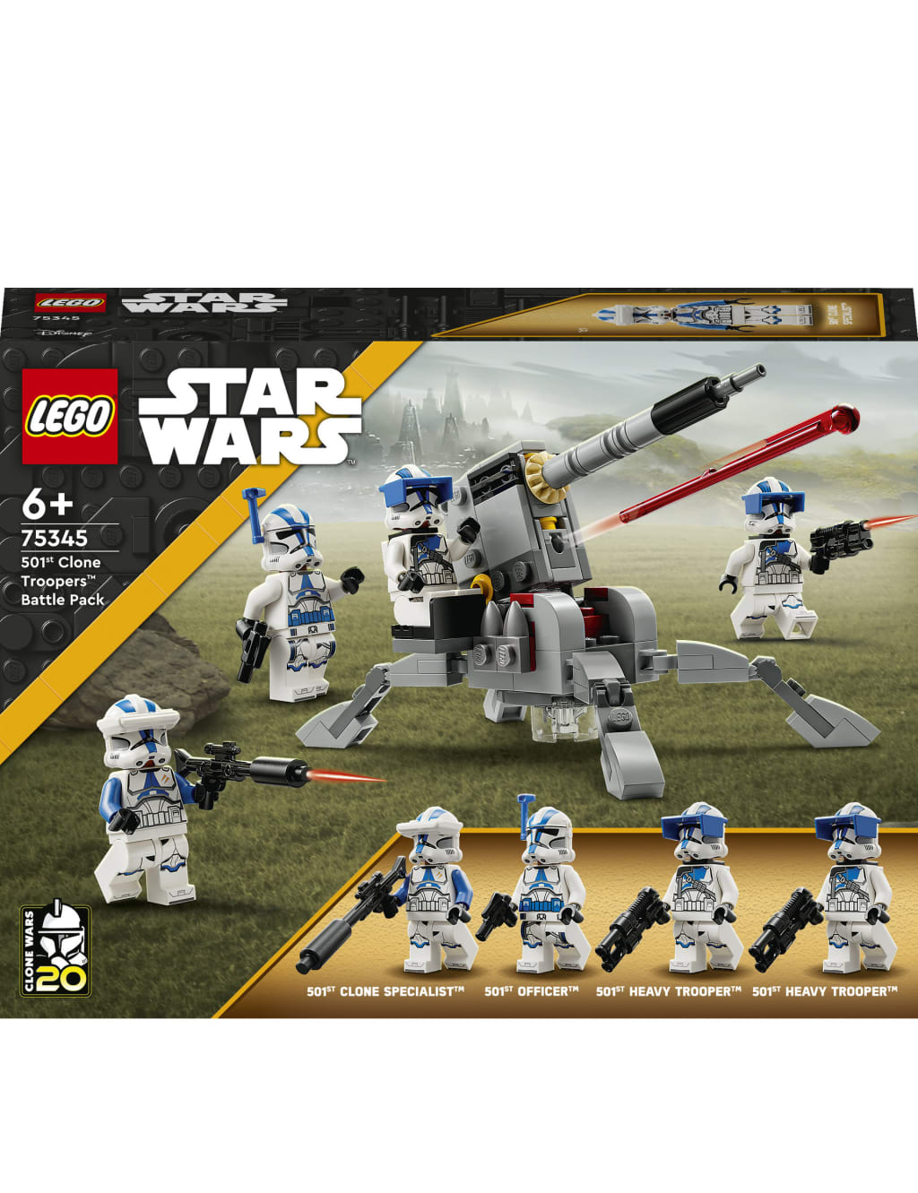 LEGO Star Wars 501st Clone Trooper Battle Pack 75345 (6+Yrs) 6 of 7