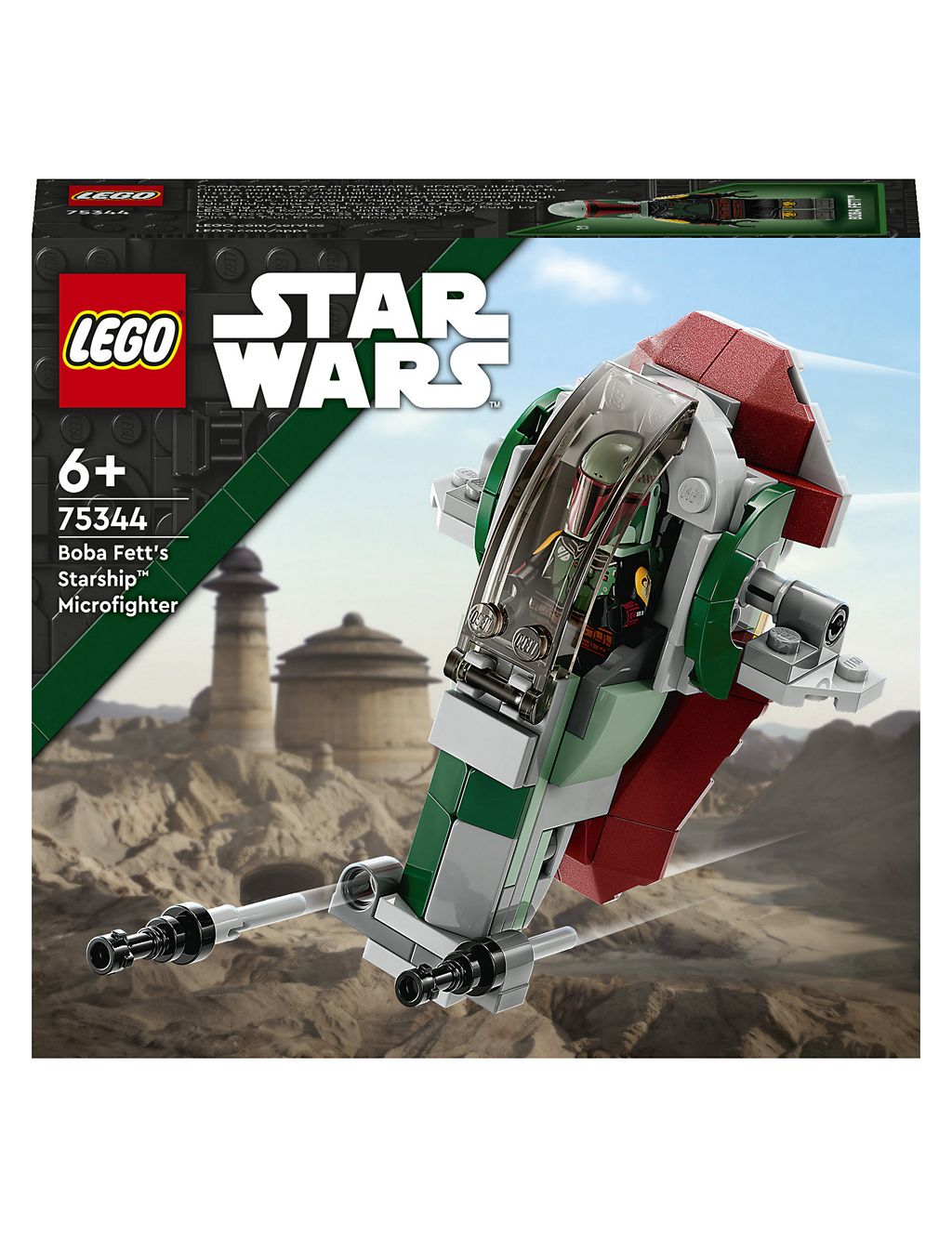 LEGO Star Wars Boba Fett Starship Microfighter 75344 (6+ Yrs) 2 of 5