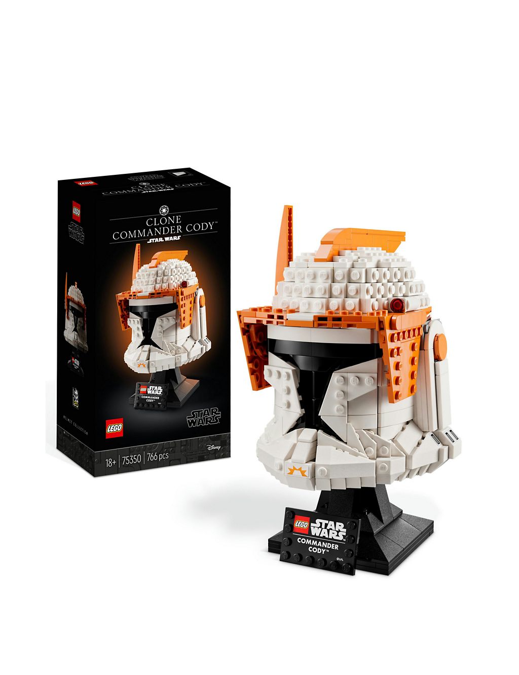 LEGO Star Wars Clone Commander Cody Helmet Set 75350 (18+ Yrs) 2 of 6
