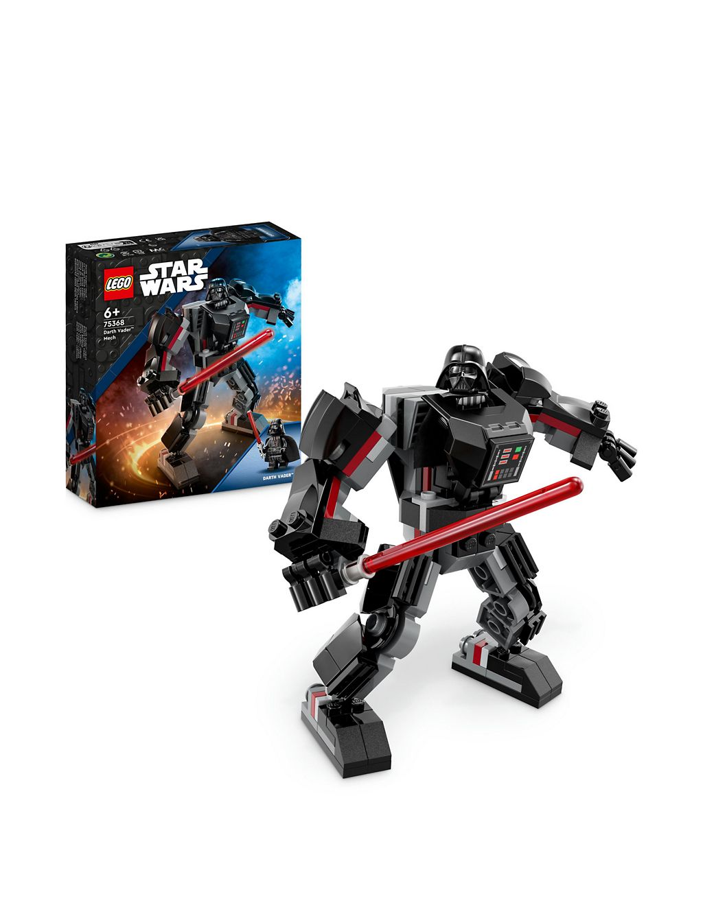 LEGO Star Wars Darth Vader Mech Building Toy 75368 (6+ Yrs) 3 of 6
