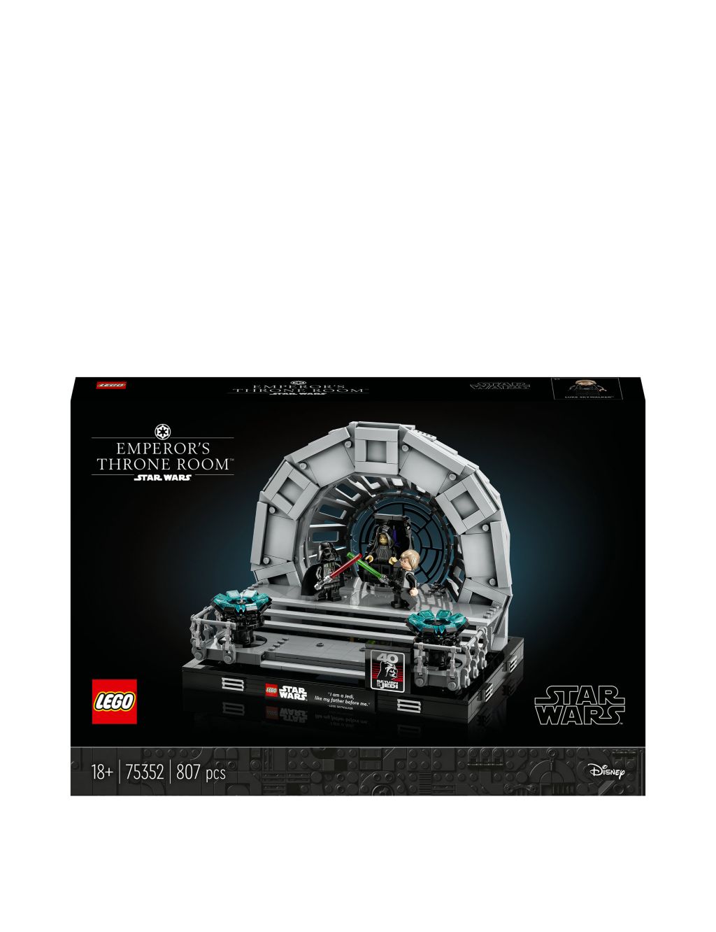 LEGO Star Wars Emperor's Throne Room Diorama 75352 (18+ Yrs) 4 of 7