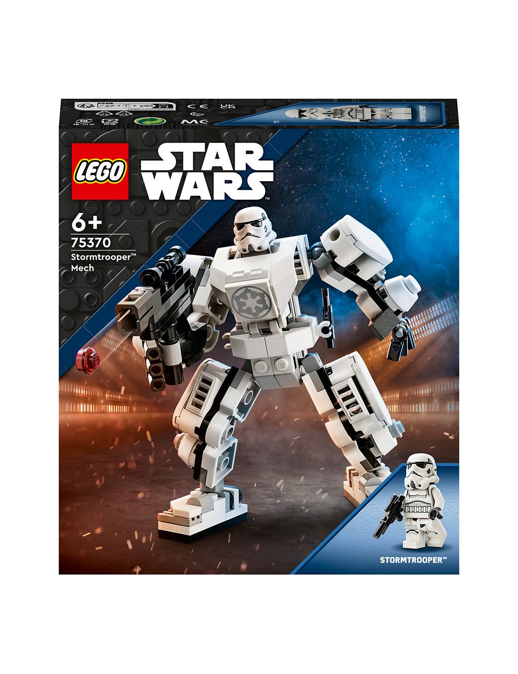 LEGO Star Wars Stormtrooper Mech Figure Set 75370 (6+ Yrs) 1 of 6
