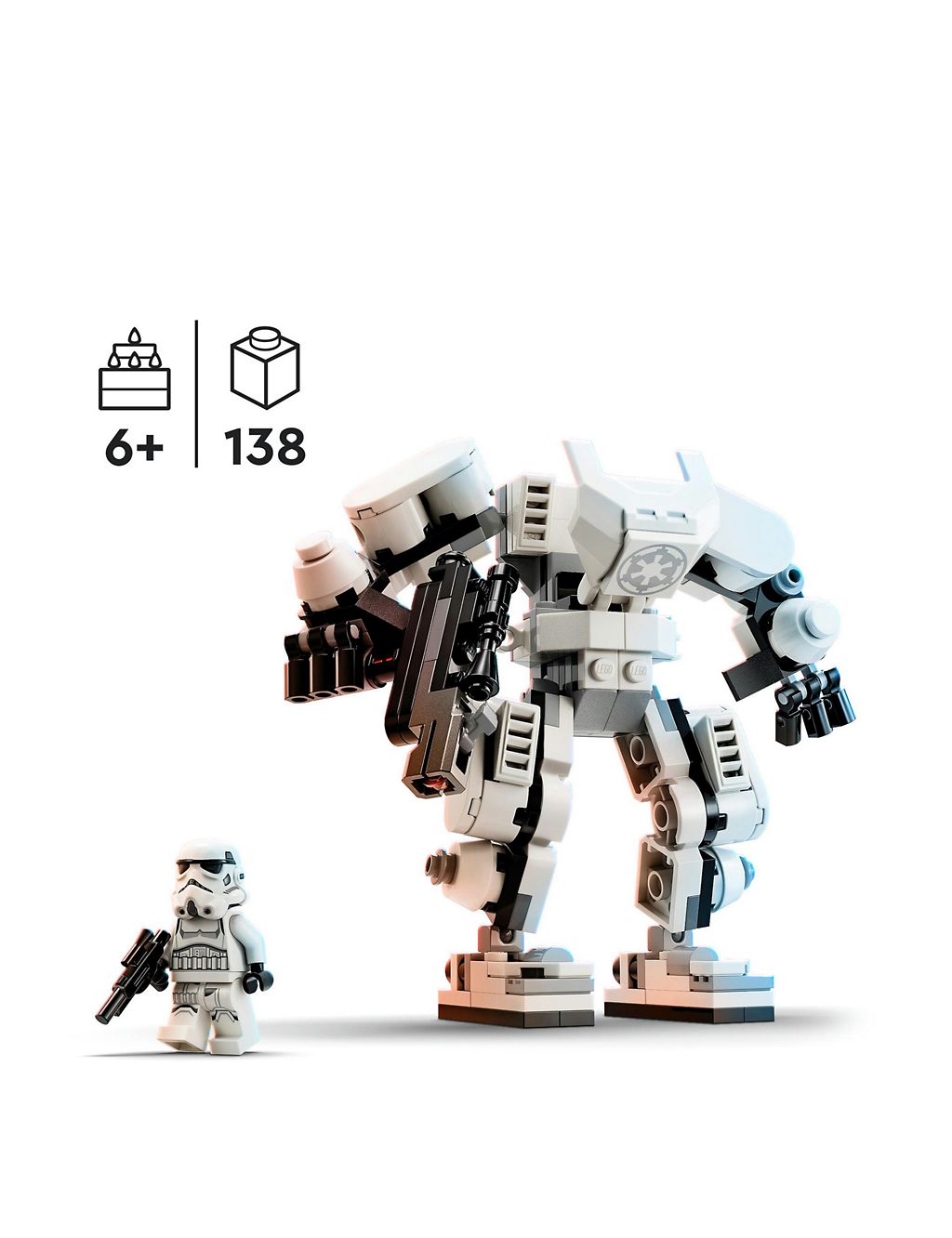 LEGO Star Wars Stormtrooper Mech Figure Set 75370 (6+ Yrs) 2 of 6
