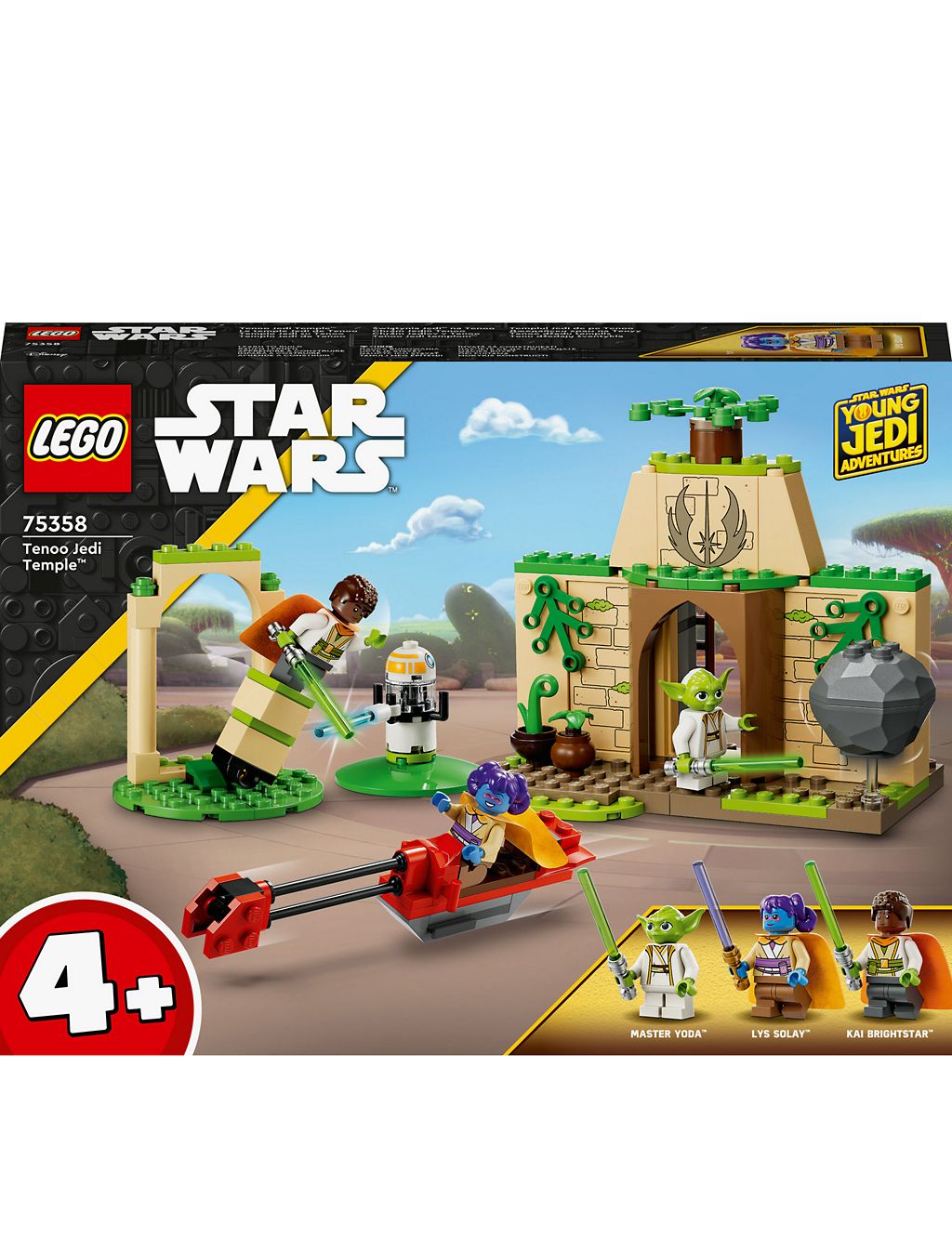 LEGO Star Wars Tenoo Jedi Temple 4+ Set 75358 (4+ Yrs) 2 of 6