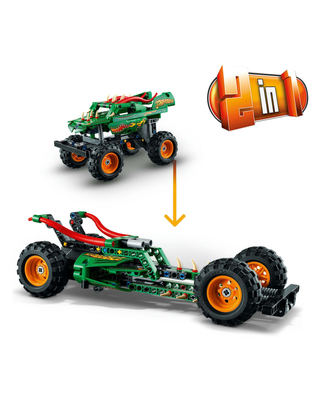 Lego monster truck on sale