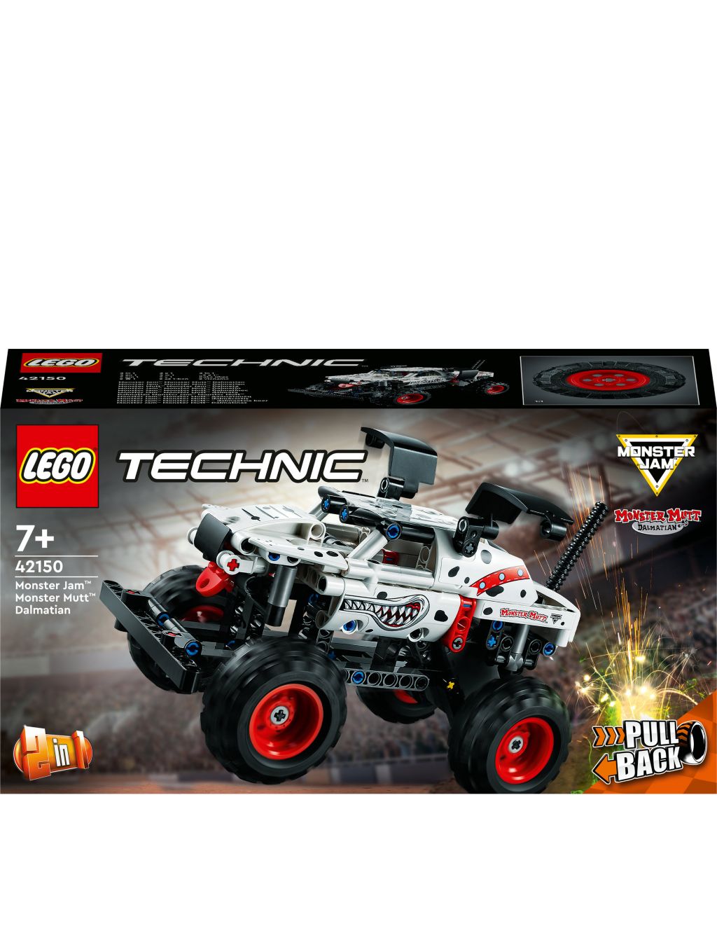 LEGO Technic Monster Jam Monster Mutt Dalmatian 42150 (7+ Yrs) 2 of 6