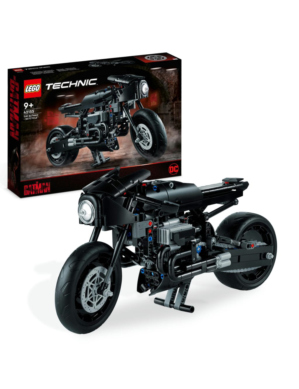 LEGO Technic THE BATMAN – BATCYCLE Bike Set 42155 (9+ Yrs) 3 of 6