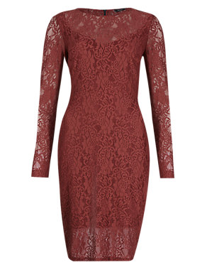 Lace Bodycon Dress Image 2 of 4