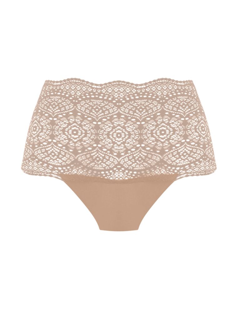 Lace Ease High Waisted Full Briefs 2 of 4