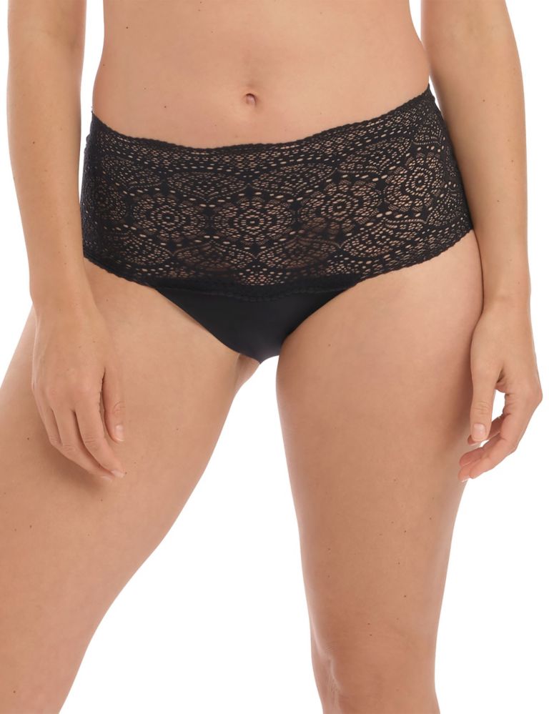 Lace Ease High Waisted Full Briefs 1 of 4