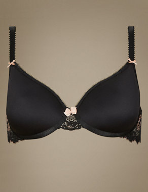 Lace Full Cup Spacer Bra A-E Image 2 of 4