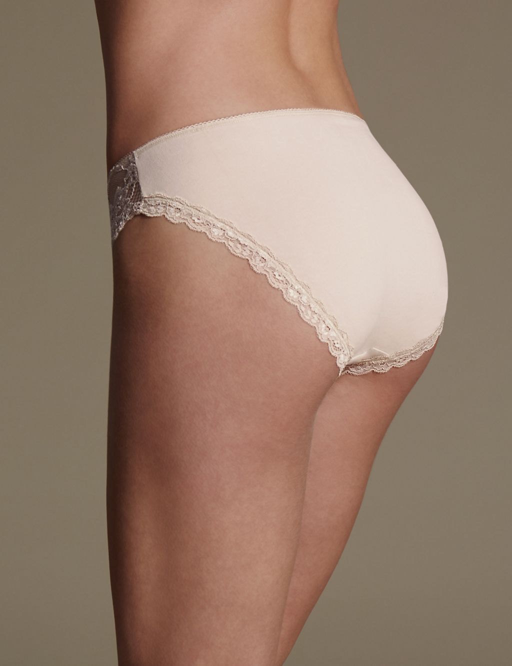 Lace High Leg Knickers 2 of 3