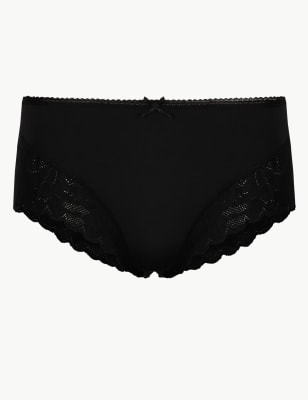 Black Lace Midi Knickers + 99p collection